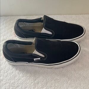 Vans Classic Black Slip-On Shoes